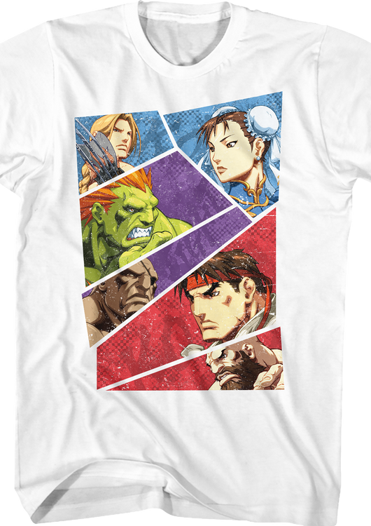 Panel Showdown Street Fighter T-Shirt - main product image