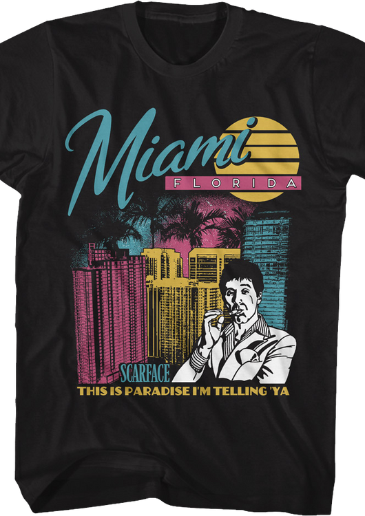 Paradise Scarface T-Shirt - main product image