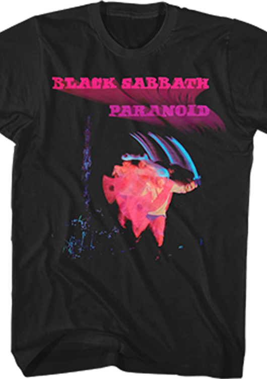 Paranoid Black Sabbath T-Shirt - main product image