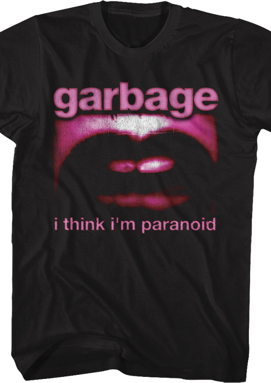 Paranoid Mouth Garbage T-Shirt - main product image