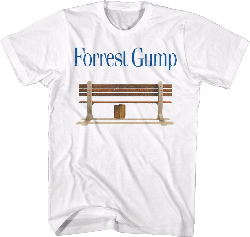 Forrest gump tee discount
