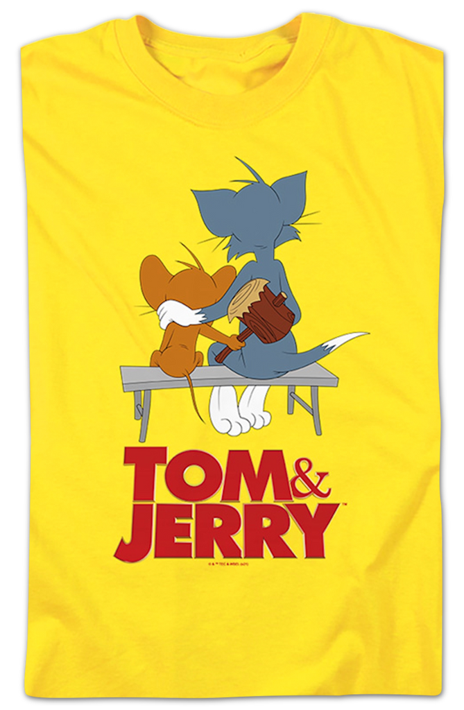 Park Bench Mallet Tom And Jerry T Shirt park-bench-mallet-tom-and-jerry-t-shirt