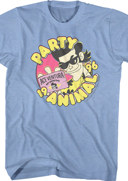 Party Animal Ace Ventura Pet Detective T-Shirt - main product image