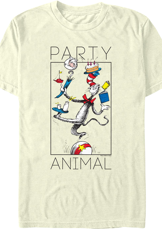 Party Animal Dr. Seuss T-Shirt - main product image