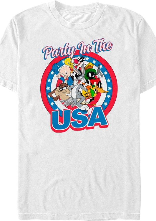 Party In The USA Looney Tunes T-Shirt - main product image