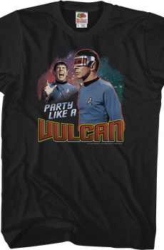 Party Like A Vulcan Star Trek T-Shirt