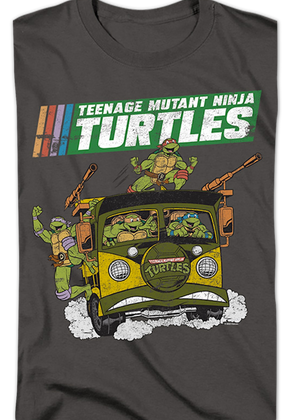 Party Wagon Teenage Mutant Ninja Turtles T-Shirt