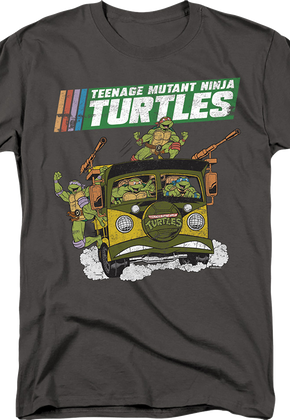 Party Wagon Teenage Mutant Ninja Turtles T-Shirt