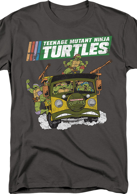 Party Wagon Teenage Mutant Ninja Turtles T-Shirt - main product image