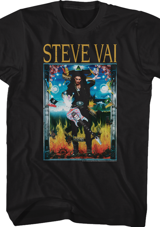Passion And Warfare Steve Vai T-Shirt - main product image