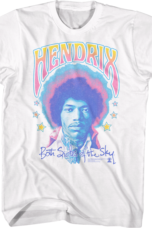 Pastel Both Sides of the Sky Jimi Hendrix T-Shirtmain product image