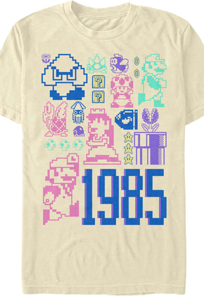Pastel Super Mario Bros. T-Shirt