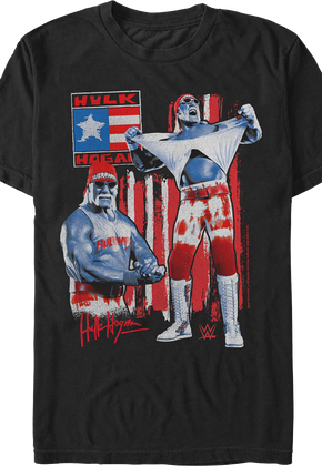 Patriotic Hulk Hogan T-Shirt