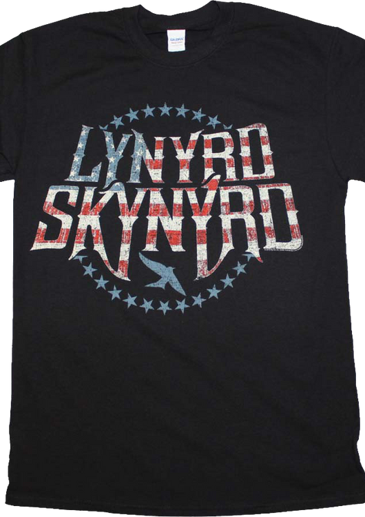Patriotic Logo Lynyrd Skynyrd T-Shirt - main product image
