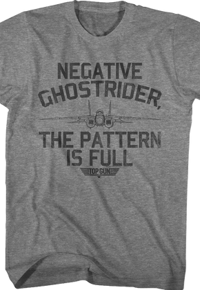 Pattern Is Full Top Gun T-Shirt