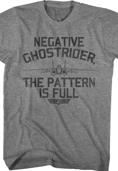 Pattern Is Full Top Gun T-Shirt