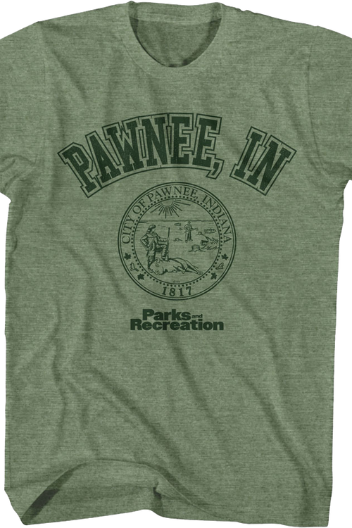 Pawnee Seal Parks and Recreation T-Shirtmain product image