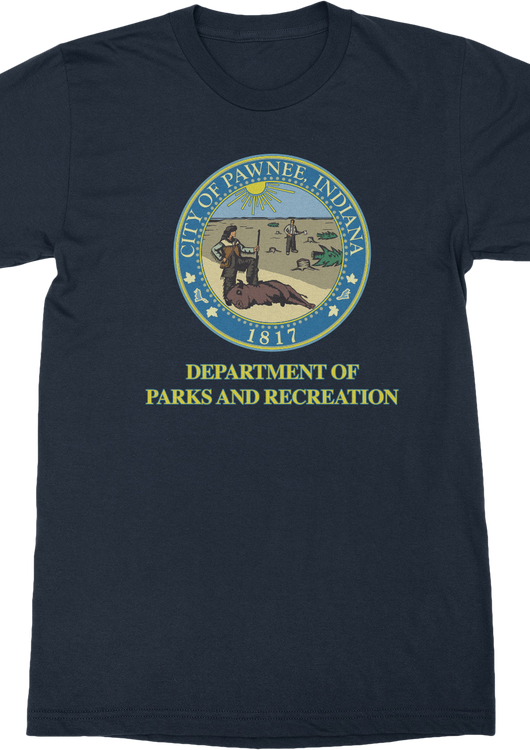 Pawnee Seal Parks and Recreation T-Shirt - main product image