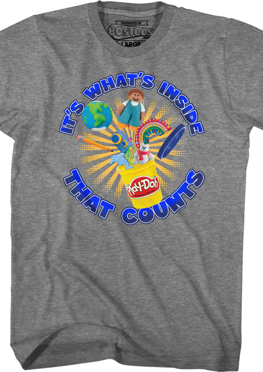 It's What's Inside That Counts Play-Doh T-Shirt - main product image