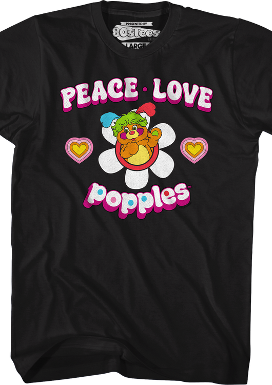 Peace Love Popples T-Shirt - main product image