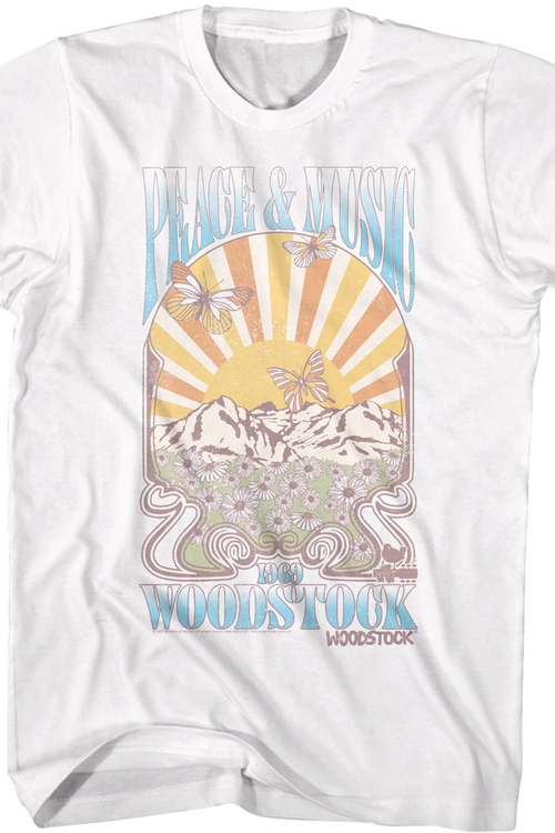 Peace & Music Woodstock T-Shirt - main product image