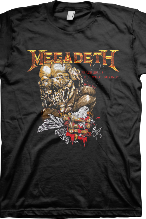 Peace Sells But Who's Buying Megadeth T-Shirt Peace Sells But Who's Buying Megadeth T-Shirt
