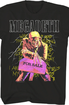 Peace Sells... But Who's Buying Track List Megadeth T-Shirt