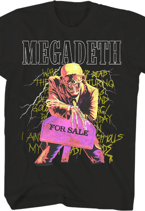 Peace Sells... But Who's Buying Track List Megadeth T-Shirt