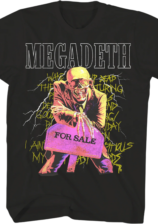 Peace Sells... But Who's Buying Track List Megadeth T-Shirt - main product image