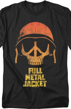 Peace Skull Helmet Full Metal Jacket T-Shirt