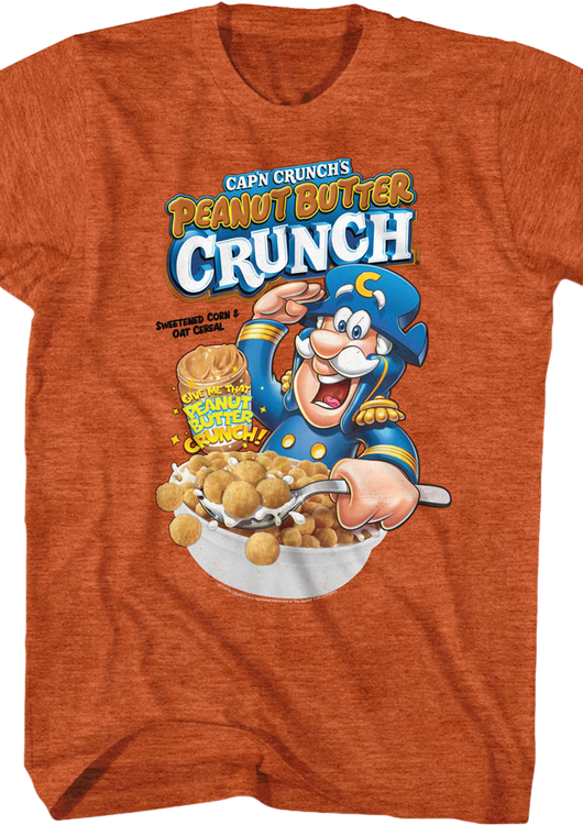 Peanut Butter Crunch Cap'n Crunch T-Shirt - main product image
