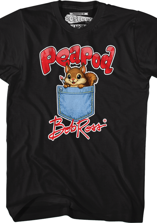 Peapod Bob Ross T-Shirt - main product image
