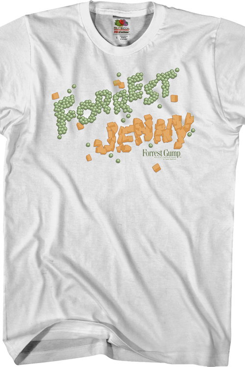 Peas and Carrots Forrest Gump T Shirt