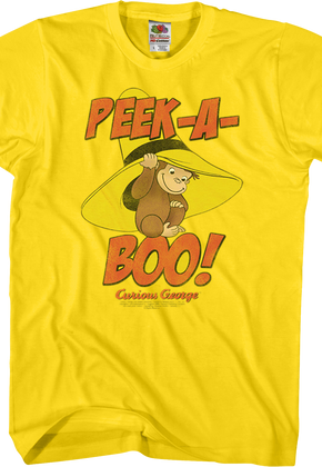Peek-A-Boo Curious George T-Shirt