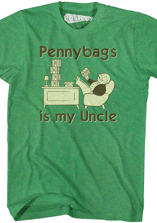 Pennybags is my Uncle Monopoly T-Shirt - main product image