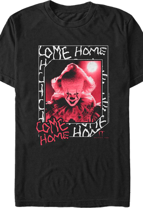 Pennywise Come Home IT Shirt