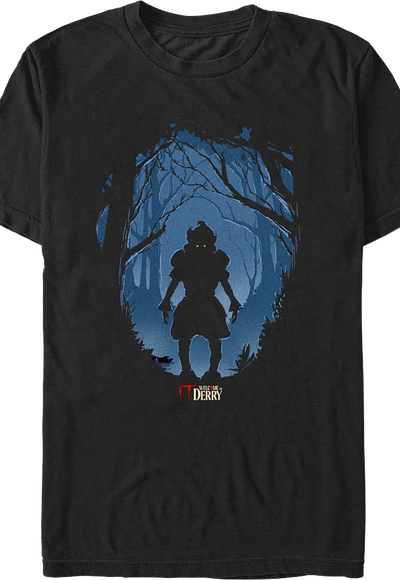 Pennywise Silhouette Welcome To Derry IT T-Shirt