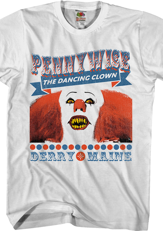 Pennywise The Dancing Clown IT Shirt - main product image