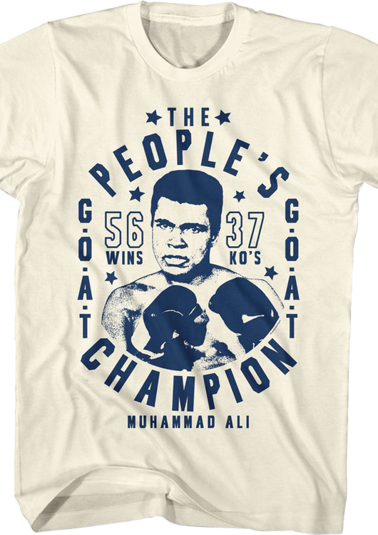 People's Champion Muhammad Ali T-Shirt - main product image