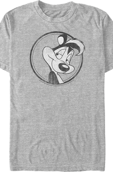 Pepe Le Pew Circle Looney Tunes T-Shirt