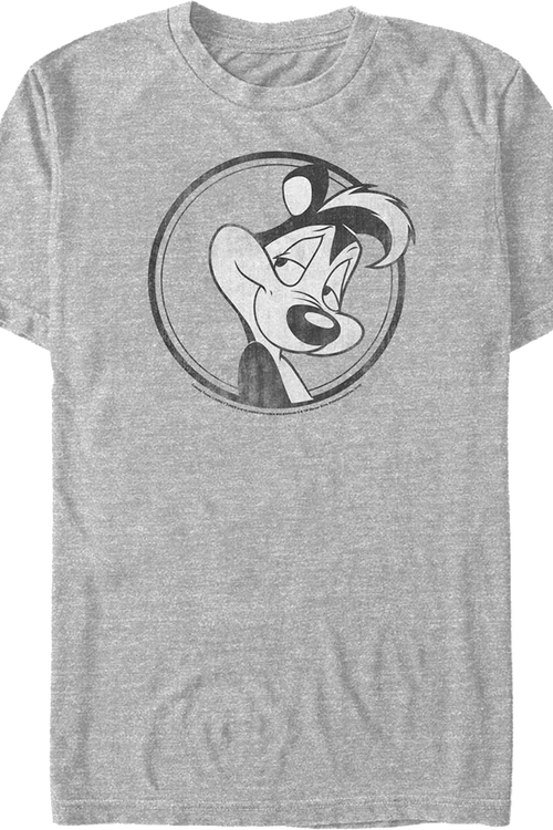Pepe Le Pew Circle Looney Tunes T-Shirtmain product image