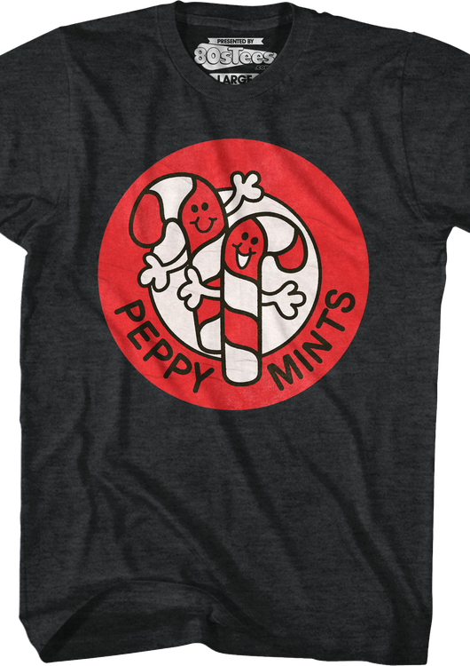 Peppy Mints Scratch & Sniff Sticker T-Shirt - main product image