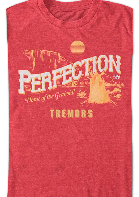 Perfection Home of the Graboid Tremors T-Shirt - main product image