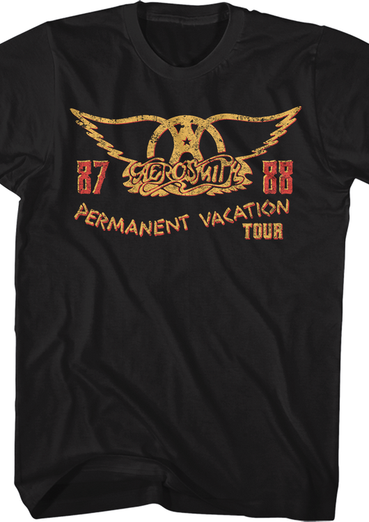 Permanent Vacation Aerosmith T-Shirt - main product image