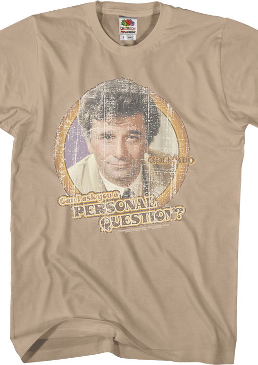 Personal Question Columbo T-Shirt - main product image