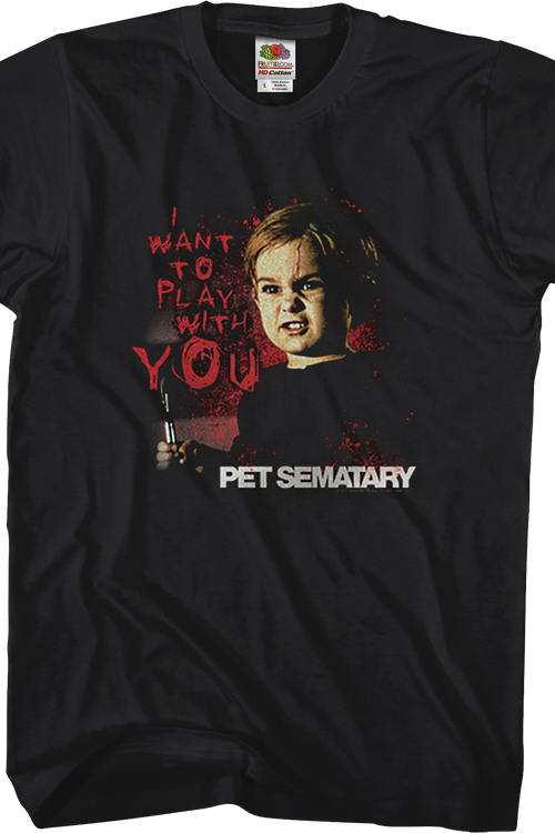 Pet Sematary Play With You T-Shirtmain product image