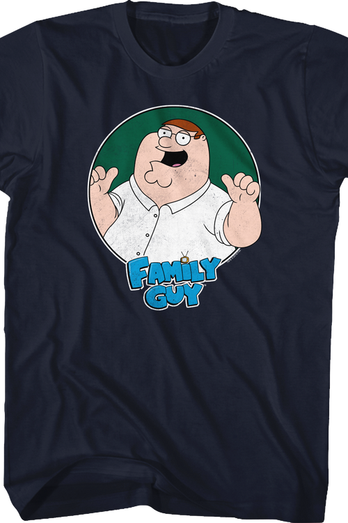 Peter Griffin Family Guy T-Shirt: Family Guy Mens T-Shirt