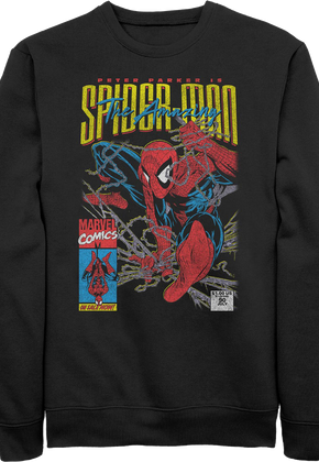 Peter Parker Is The Amazing Spider-Man Marvel Comics Sweatshirt