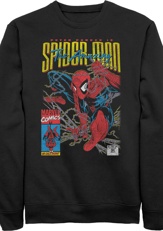 Peter Parker Is The Amazing Spider-Man Marvel Comics Sweatshirt - main product image