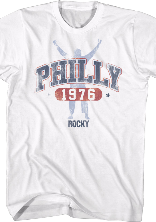 Philly 1976 Silhouette Rocky T-Shirt - main product image
